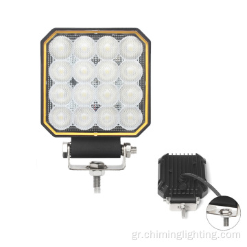 4,2 ιντσών τετράγωνο LED LED LAMP LAMP OFFROAD TRUCK FLOOM BEAM CAR LED LIGHT ΕΡΓΑΣΙΑΣ